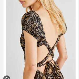 Free people ‘ultra violet’maxi dress size L